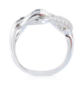 טבעת עשויה כסף סטרלינג